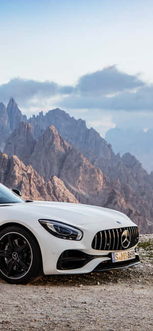 iPhone X AMG GT-R背景 — 荣耀Play 80 壁紙