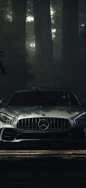iPhone X AMG GT-R背景 — Honor 600 壁紙