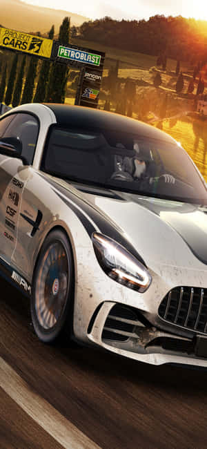 iPhone X《Project Cars》背景 — Galaxy M17e 壁紙