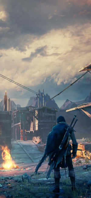 iPhone X  Shadow of Mordor 背景 — iPhone Air 壁紙