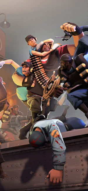 iPhone XS Team Fortress 2背景 — Vivo Y 壁紙