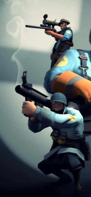 iPhone Xs Team Fortress 2 背景 — Vivo Y60 壁紙