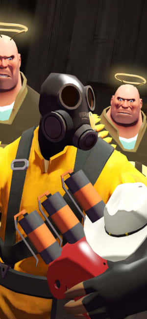 iPhone Xs Team Fortress 2 背景 — 小米18 Pro Max 壁紙