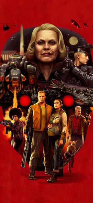iPhone Xs Wolfenstein II 背景 — Redmi Note 壁紙