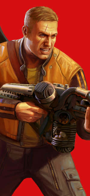 iPhone Xs Wolfenstein II 背景 — Oppo A6c 壁紙