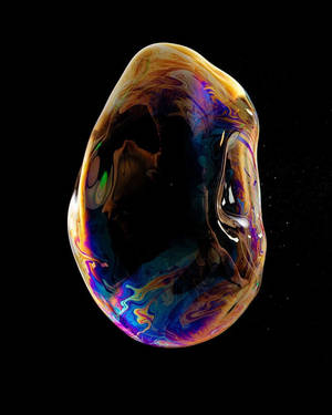 iPhone Xs 扭曲圆壁纸 — iPhone Xs 壁紙