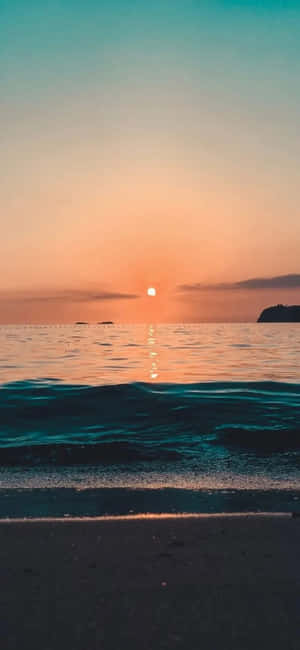 iPhone XS 海滩背景 — Oppo Find X9 Ultra 壁紙