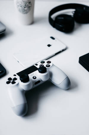iPhone桌面與PlayStation控制器 — 小米平板 壁紙