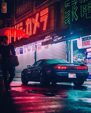 JDM 車美學搭配紅光