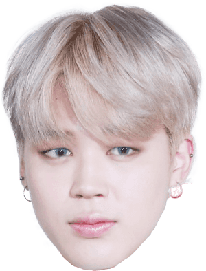 Jimin 金髮肖像