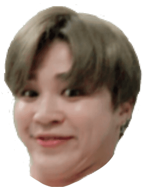 Jimin微笑剪影