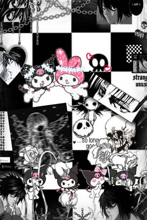 Kuromi 与暗黑弥海砂另类美学 — 另类美学 壁紙