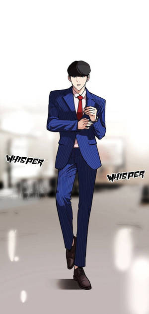Lookism Daniel Park 穿著西裝桌布 — iPhone 12 Pro 壁紙