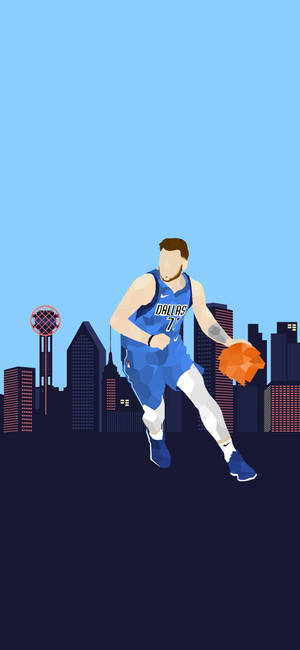Luka Doncic 向量藝術桌布