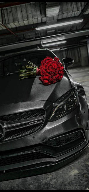 Mercedes iPhone X 3D玫瑰 — iPhone 15 Pro 壁紙