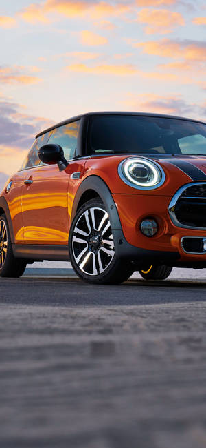 Mini Cooper 肖像壁纸 — iPhone 12 Pro 壁紙