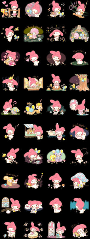 Line 貼圖 美樂蒂, HD Png 下載