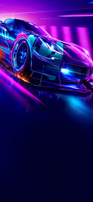 iPhone Xs《Need for Speed Heat》背景 — AMOLED 壁紙