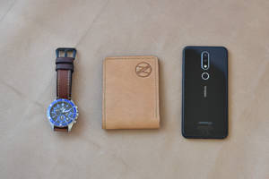 Nokia 智慧型手機平面擺拍