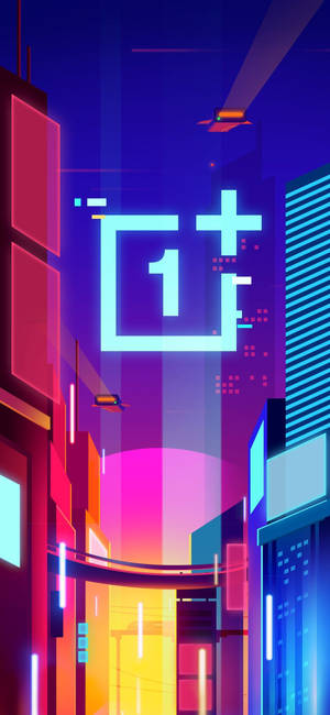 Oneplus 城市灯光艺术壁纸 — iPhone 18 Pro Max 壁紙