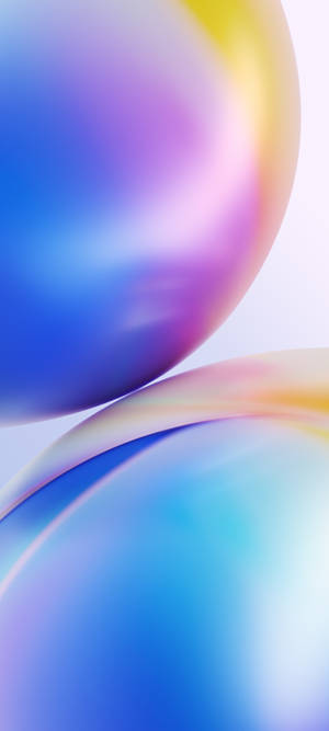 Oneplus 虹彩球體 桌布