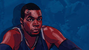 Paul Millsap 卡通藝術 桌布