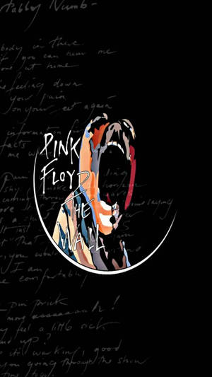 Pink Floyd 4K 迷牆抽象藝術 黑色背景 — 抽象艺术 壁紙