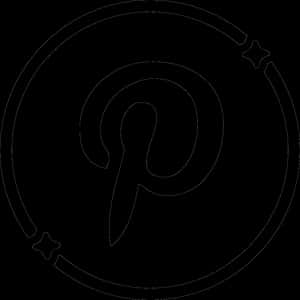 Pinterest 標誌輪廓