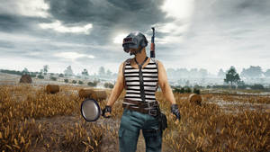 PUBG中的維克多手持平底鍋 1366x768 — 遊戲動圖 壁紙