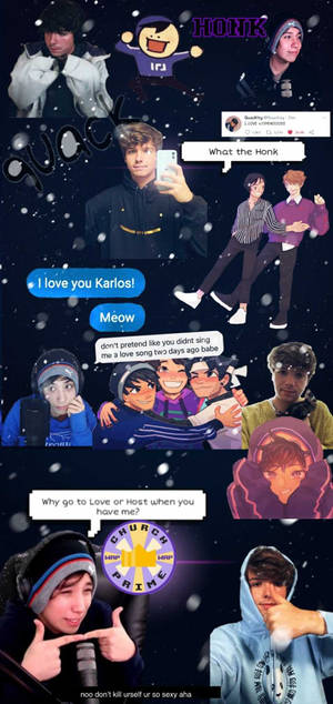 Quackity 動態照片桌布 — iPhone 15 Pro 壁紙
