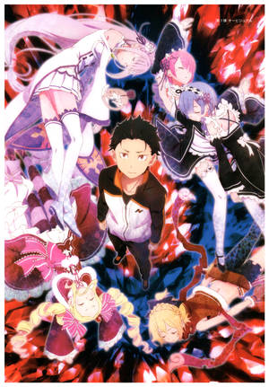 Re Zero 中昴与昏迷少女的酷炫高清壁纸 — OnePlus Pad 壁紙