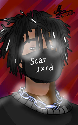 Scarlxrd 紅色粉絲藝術 桌布 — RedMagic 平板 壁紙