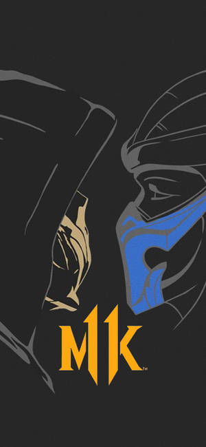 Scorpion Versus SubZero MK11 桌布 — iPhone 15 壁紙