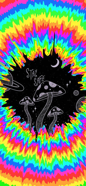 Stay Safe 蘑菇迷幻美學