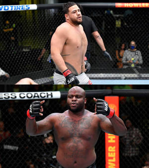 Tai Tuivasa 与 Derrick Lewis — 努比亚 Fold 壁紙
