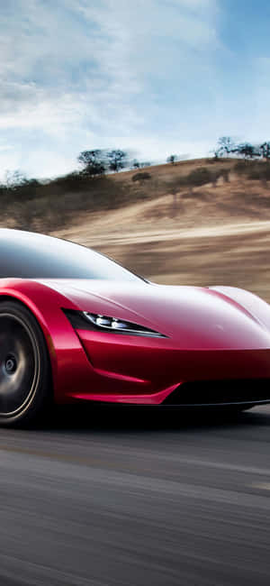 Tesla iPhone — 银河 A37 壁紙