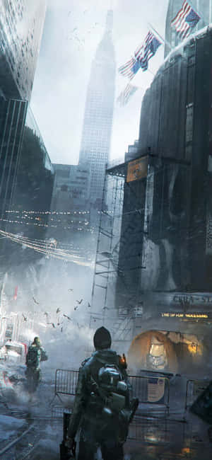 《The Division》iPhone XS 背景 — OnePlus 13s 壁紙