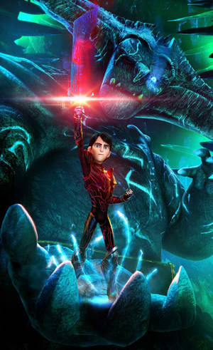 Trollhunters tales of arcadia 巨怪桌布 — Galaxy Tab S11 壁紙