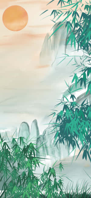 中國竹 — 小米17 壁紙