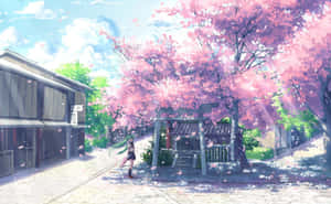 粉色动漫美学图片 — 粉色动漫美学 壁紙