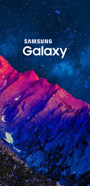 三星Galaxy J6照亮暮光山峰 — 三星 Galaxy 壁紙