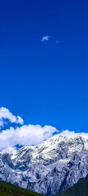 三星S21 Ultra雪山壁纸 — 1440x3200 壁紙