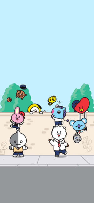 BT21图片 — Realme Note 壁紙