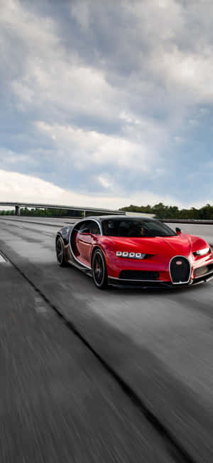 iPhone Xs Bugatti 背景 — Tecno Pova Slim 壁紙