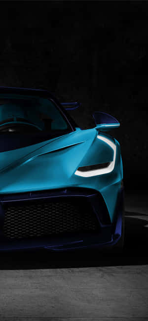 藍色汽車 — 小米17 Max 壁紙