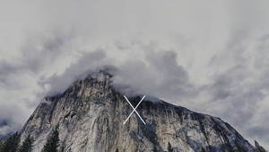 优胜美地山脉Macbook壁纸
