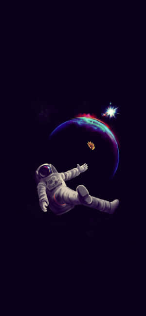 Astronaut Iphone — Pixel 8 壁紙