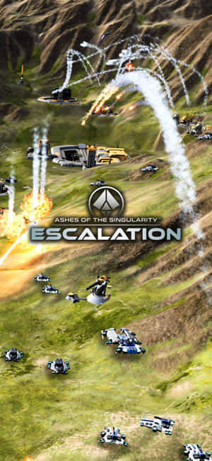 iPhone X《Ashes Of The Singularity Escalation》背景 — OnePlus 15T 壁紙