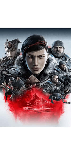iPhone X《Gears Of War 5》背景 — Moto G77 壁紙