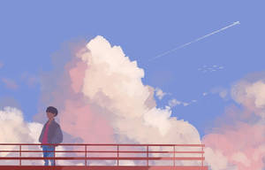 以J-Hope《Airplane》为灵感的艺术作品 — Kpop 動圖 壁紙